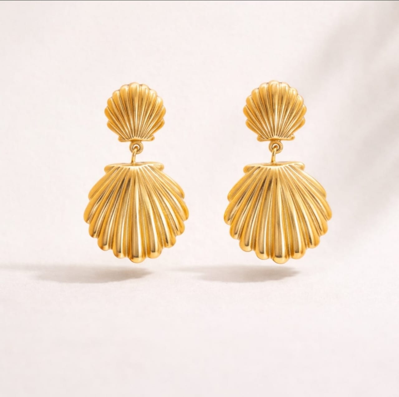 Aurelia Shell Drop Earrings