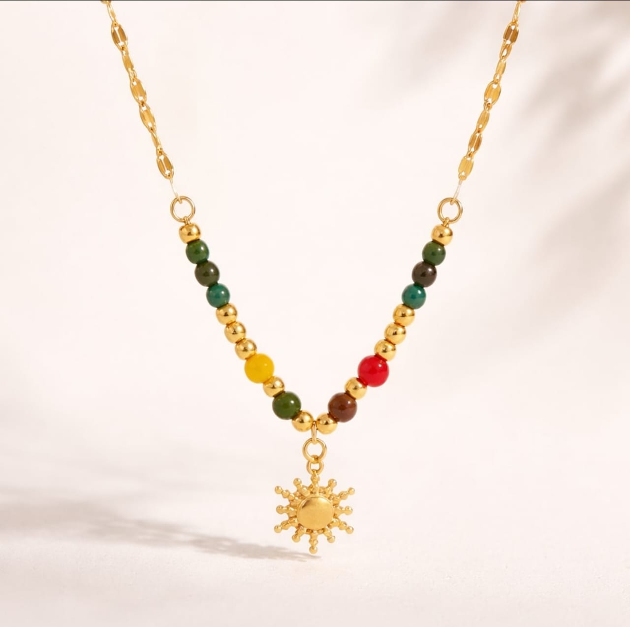 Aurelia Sunburst Necklace